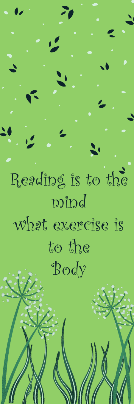 Reading is to the mind what exercise is to the body - Dudus Online