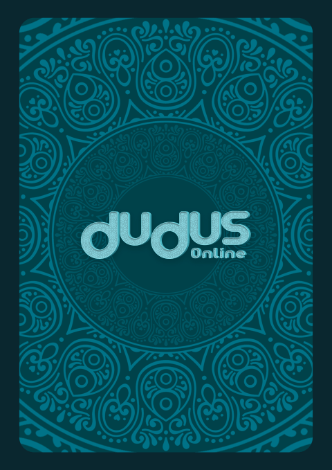 Blue mandala pattern - Dudus Online