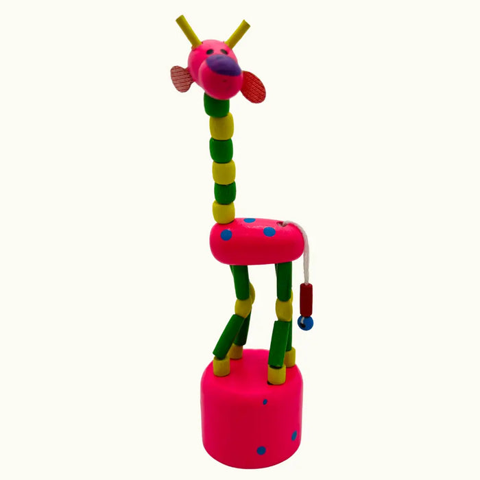 Wooden spring Giraffe - Dudus Online