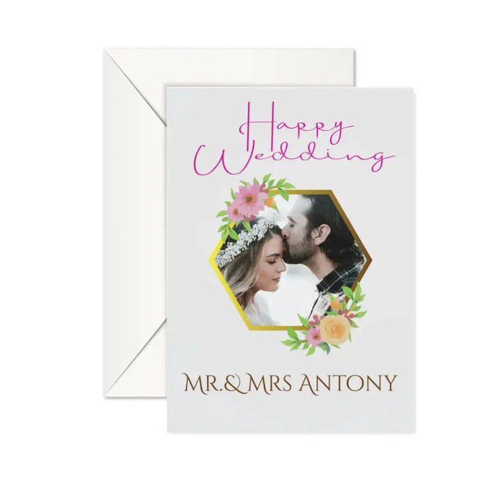 Happy wedding card - Dudus Online