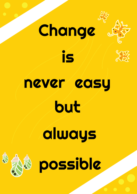 Change is never easy, but always possible - Dudus Online
