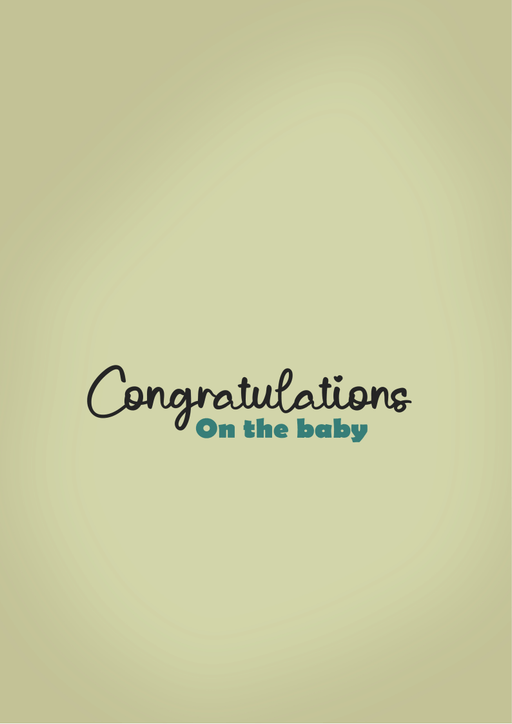 Congratulations on the baby - Dudus Online