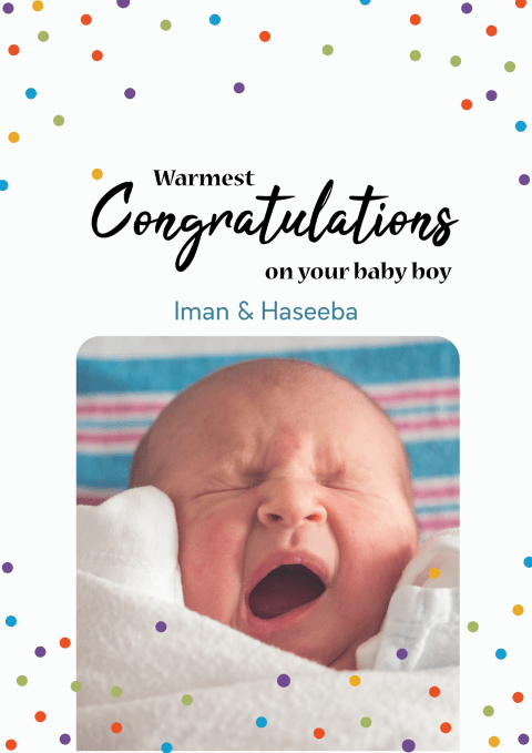 Congratulations on your new baby - Dudus Online