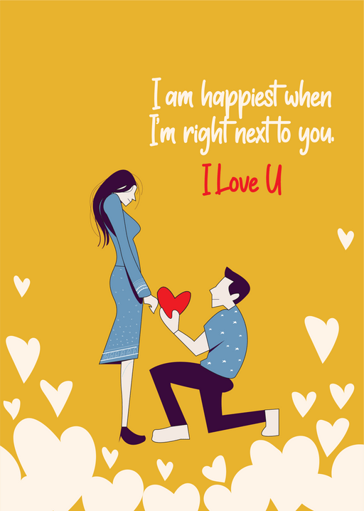I'm happiest when I'm right next to you - Dudus Online