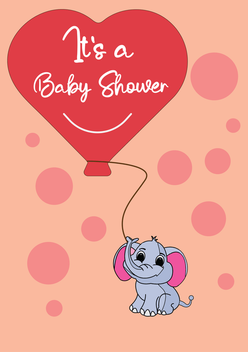 It's a baby shower. Cute elephant. - Dudus Online