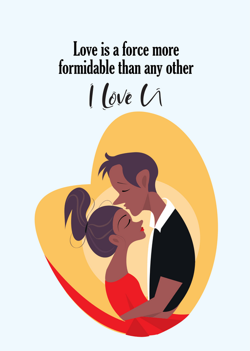 Love is a force more formidable than any other - Dudus Online