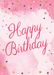 Pinkish birthday wishes - Dudus Online