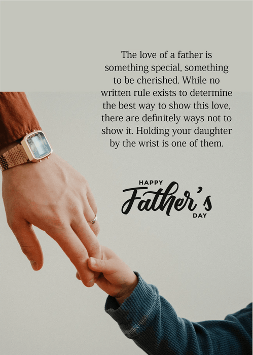 The love of father is something special - Dudus Online