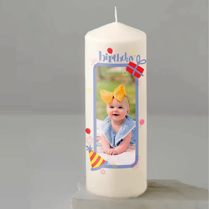 Happy birthday baby candle