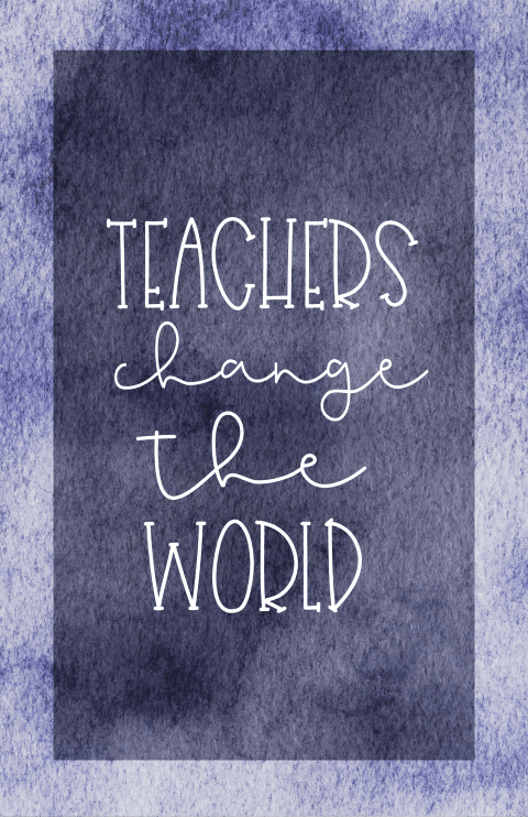 Teachers change the world - Dudus Online