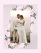 Flowers with love frameless photo frame - Dudus Online